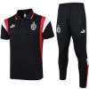 图片 AC Milan 2023-2024 Men's Red Soccer Training Polo Jersey: Football Sportswear, Sports Shirt