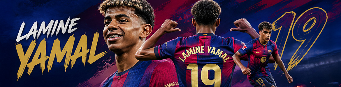 Lamine Yamal Spain & Barca Jerseys Collection